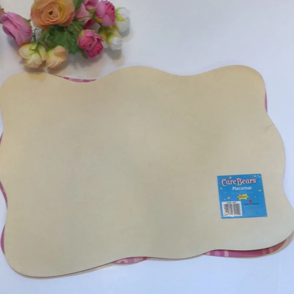 Care Bears placemats 2006 pink Care Bears placemats NEW CARE BEARS
